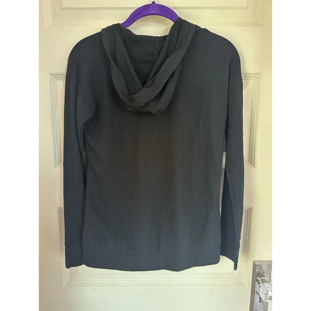 Target Circo Zip Up Hoodie Girls L‎ 10/12 Black Neon Star Jacket Retro